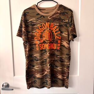Dragon Ball Z Camouflage T-Shirt